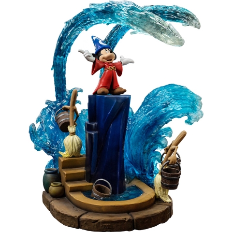 Beeldje van hars Iron Studios Disney Art Scale Deluxe Mickey Fantasia Deluxe