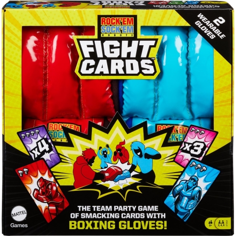 Robotkaartspel Mattel Rock'Em Sock'Em