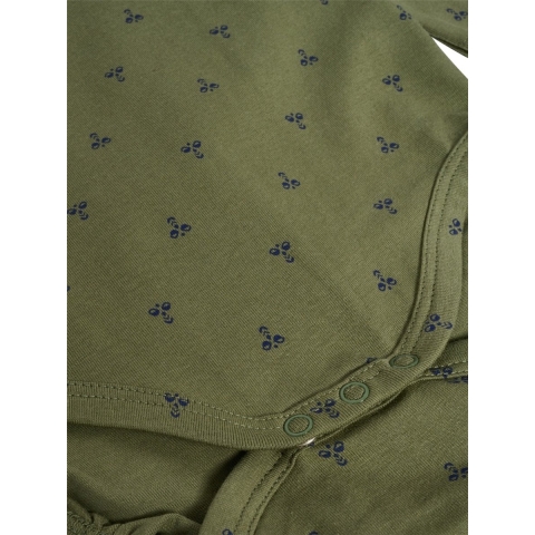 Baby romper met lange mouwen Hummel Beesy