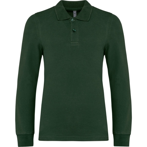 Meisjespoloshirt met lange mouwen Kariban