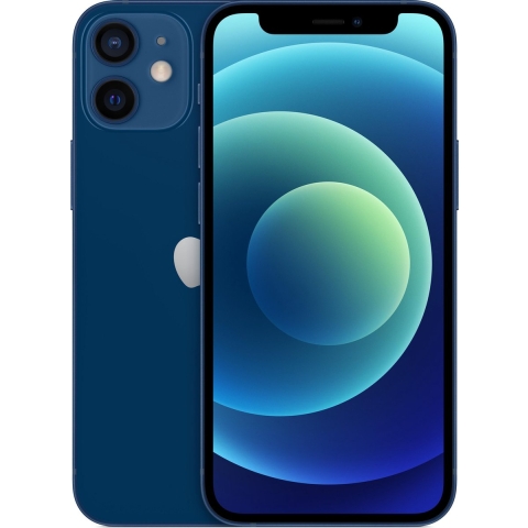Refurbished iPhone 12 mini 128Gb. Blauw. Lichte gebruikssporen.