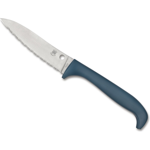 Spyderco Counter Critter K21SBL Blue, gekarteld universeelmes
