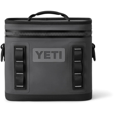 Yeti Hopper Flip 8L Cooler Bag, Charcoal Grey, koeltas met schouderband