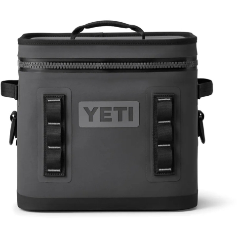 Yeti Hopper Flip 12L Cooler Bag, Charcoal Grey, koeltas met schouderband