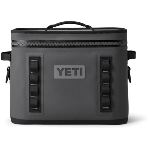 Yeti Hopper Flip 18L Cooler Bag, Charcoal Grey, koeltas met schouderband