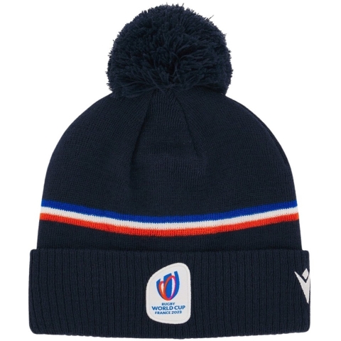 Hoed met pompon Macron RWC France 2023