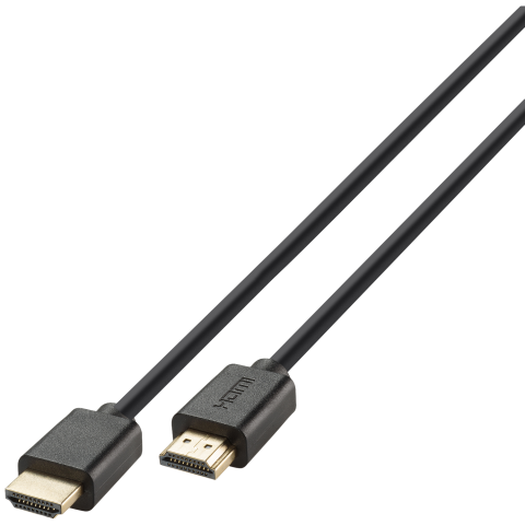 Vivanco Hdmi 2.1 Arc M-m Gold 8k/60hz Hdmi-kabel 3 M Zwart