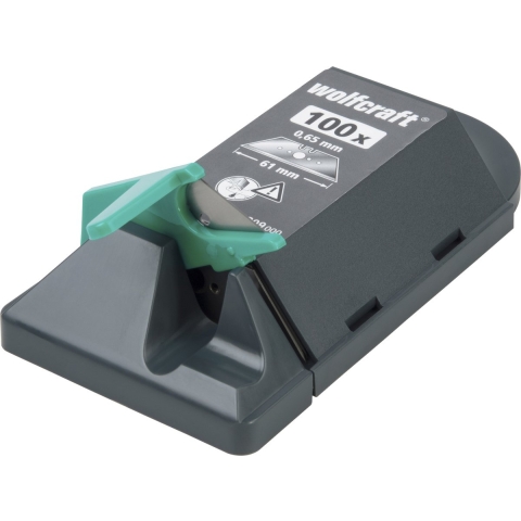 Wolfcraft 4309000 Professionele trapeziummesjes 0,65 x 61 mm 100 stuk(s)