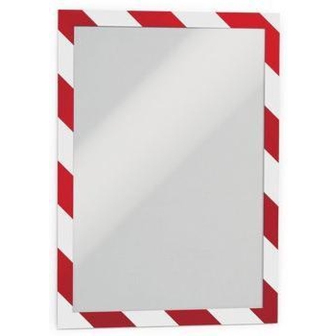 Durable 4944132 Magnetisch frame Rood, Wit (b x h) 238 mm x 324 mm DIN A4