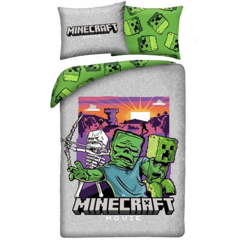 Minecraft Movie Duvet Set - Ver. 1 (140x200cm)