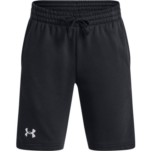 Under Armour Sweatshorts - Rivaal Fleece - Zwart - Under Armour - 7 jaar (122) - Shorts