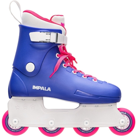 Impala Rolschaatsen - Lightspeed Inline - Blauw/Roze - Skeelers - Impala - 35 - Rolschaatsen