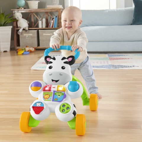 Fisher-Price Loopwagen - Leer samen met mij Zebra Walker - Fisher-Price - OneSize - Loopwagen