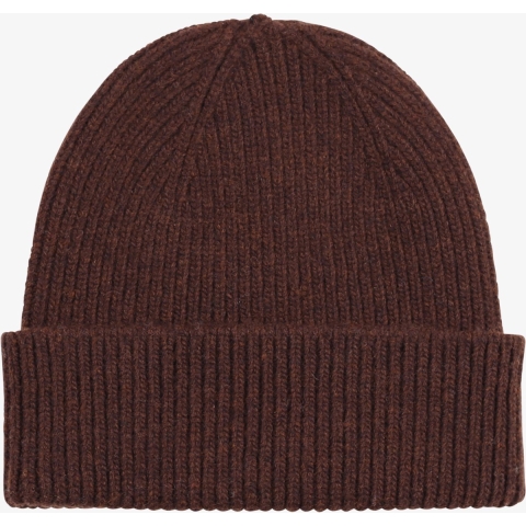 Wollen muts Colorful Standard Merino coffee brown