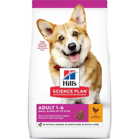 Hill's Adult Small & Mini met kip hondenvoer 1,5 kg