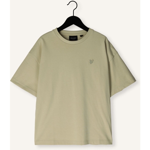 Lyle & Scott T-Shirt - Wheat - Lyle & Scott - 10-11 jaar (140-146) - T-Shirts