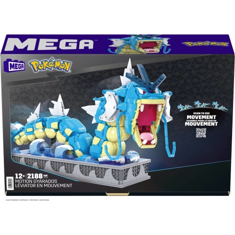 MEGA Pokémon-figuur - Bewegende Pikachu - 1095 Onderdelen - MEGA Bloks - OneSize - Blokken