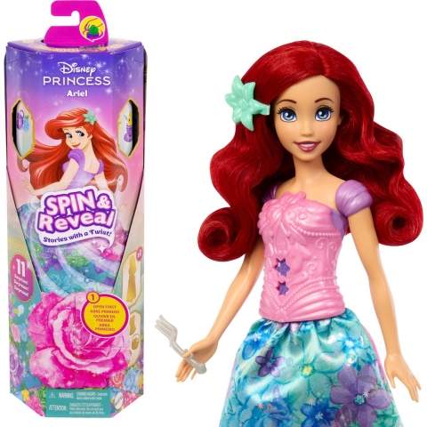 Disney Princess Pop - Draai en onthul Ariel - Disney Princess - OneSize - Pop