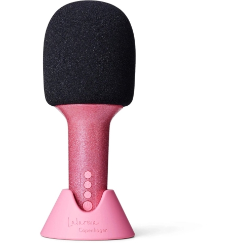 Lalarma Microfoon - Glitter Grove - Rose - Lalarma - OneSize - Muziekinstrumenten