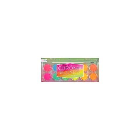 Ooly Aquarel - Chroma-mengelingen - 12 stk - Neon - Ooly - OneSize - Verf