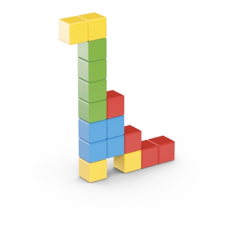 Geomag Magneetset - Magicube Creative Set - 16 Onderdelen - Geomag - OneSize - Magnetisch speelgoed