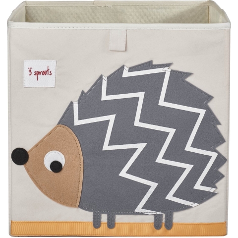 3 Sprouts Opbergbox - 33x33x33 - Egel - 3 Sprouts - OneSize - Kisten