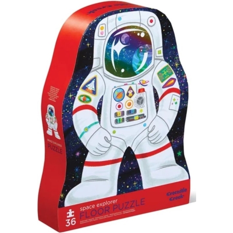 Crocodile Creek Puzzel - 36 Bakstenen - Space Explorer - Crocodile Creek - OneSize - Puzzel