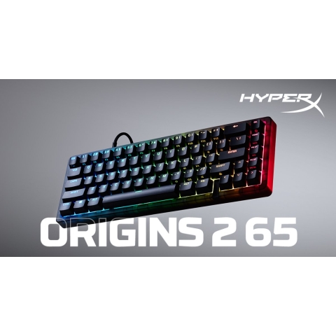 HyperX Origins 2 65 - US Qwerty Bedraad Toetsenbord