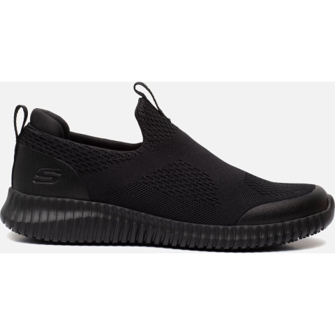 Skechers Workwear Cessnock Textiel Heren Zwarte Sneakers