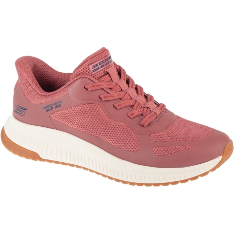 Skechers Bobs Squad 4 - Basislook Dames Sneakers Roze