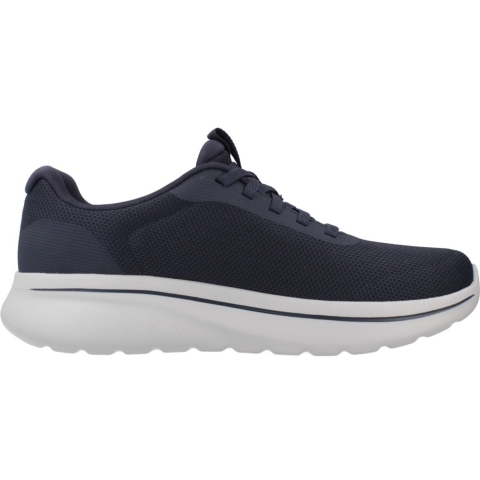 Skechers Go Walk Arch Fit N-Joy Cullman Textiel Heren Navy Sneakers