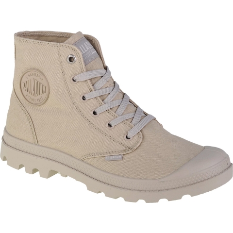 Palladium Pampa Hi Mono Chrome Canvas Grijze Laarzen