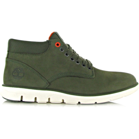 Heren Timberland Bradstreet Mid-Lace Up Trainer in Groen