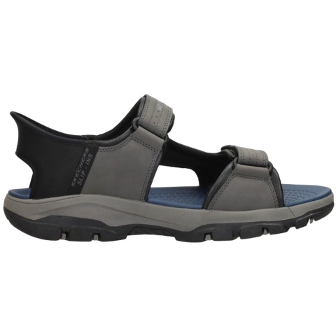 Skechers Tresmen - Reece Polyurethaan Heren Charcoal Standaard Sandalen