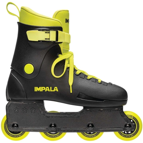 Impala Rolschaatsen - Lightspeed Inliners - Zwart/Fluoro - Inlin - Impala - 41 - Rolschaatsen