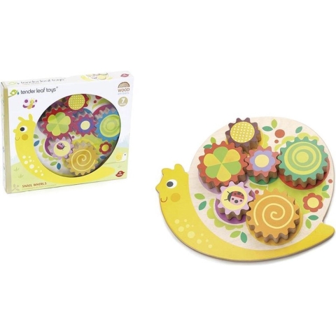 Tender Leaf Houten Speelgoed - Activiteitenslak - 7 Onderdelen - Tender Leaf - OneSize - Activiteitenspeelgoed