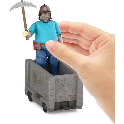 Minecraft Filmspeelgoedfiguur - Explosieve mijnkar Escape - Minecraft - OneSize - Speelgoedfiguur