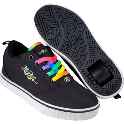 Heelys Rollerschoenen - Pro 20 - Zwart/Rainbow Cursief - Heelys - 36,5 - Schoenen