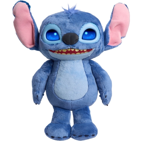 Disney Stitch Knuffel - 27cm - Kenmerk Plooi - Stitch - OneSize - Knuffel