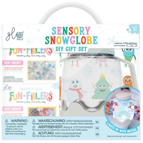 Glo Pals Sensorische pot m. Licht + accessoires - Cadeauset - Wi - Glo Pals - OneSize - Speelgoed