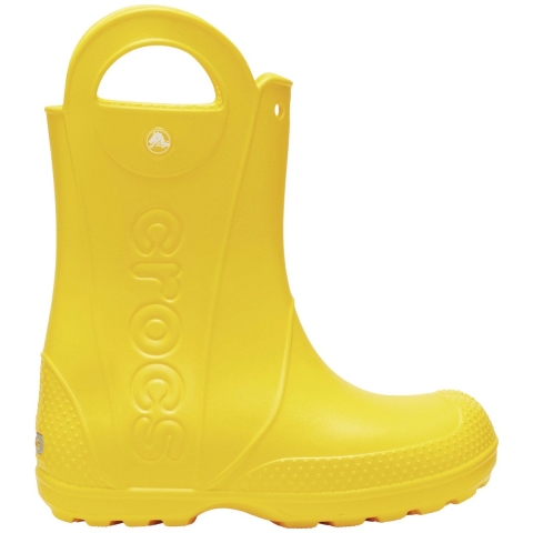 Crocs Regenlaarzen - Handle It Rain Boot K - Yellow - Crocs - 34/35 - Regenlaarzen