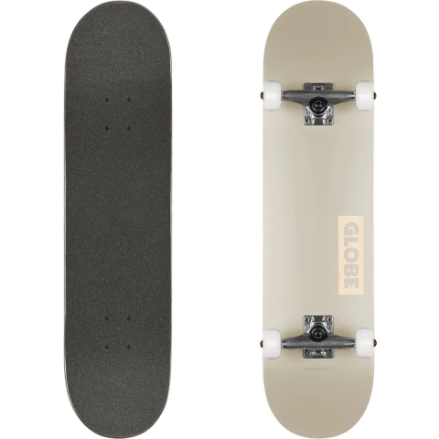 Globe Skateboard - 8'' - Goodstock - Off White - Globe - OneSize - Skateboard