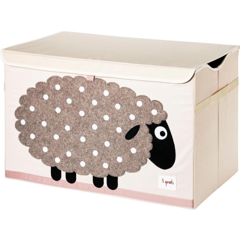 3 Sprouts Opbergbox - 38x61x37 - Schapen - 3 Sprouts - OneSize - Kisten