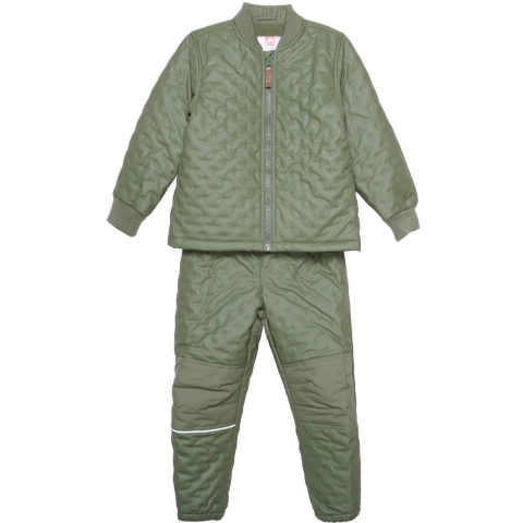 CeLaVi Thermokleding m. Fleece - Coated - Army - CeLaVi - 4 jaar (104) - Thermokleding