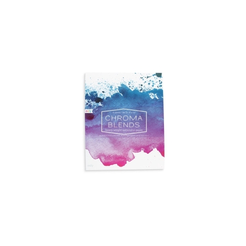Ooly Aquarel Papier - 20x25,4 cm - 15 pagina's - Ooly - OneSize - Kleurboek