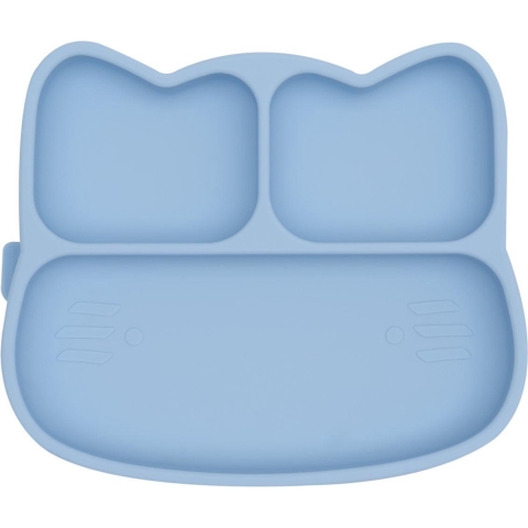 We Might Be Tiny Borden - Silicone - 3 Kamers - Kat - Powder Blu - We Might Be Tiny - OneSize - Borden