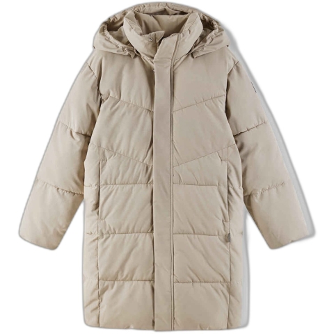 Reima Gevoerde Jas - Vaanila - Aards Beige - Reima - 10 jaar (140) - Donsjassen