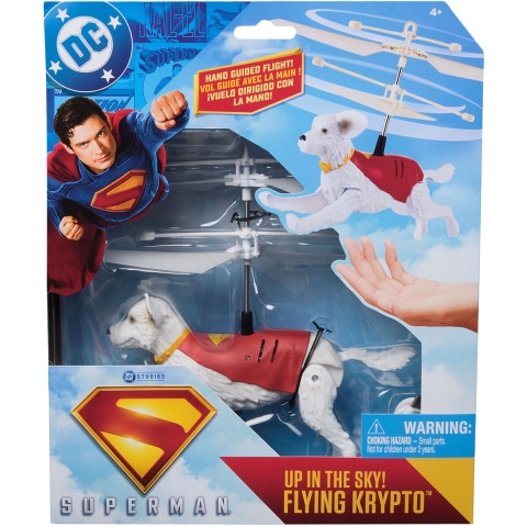 Superman Speelgoedfiguur - Vliegende Krypto - 19 cm - Superman - OneSize - Speelgoedfiguur