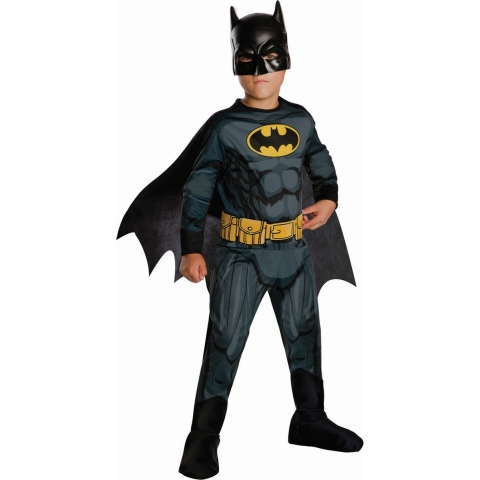 Rubies Verkleedkleren - Batman - Rubies - 8-10 jaar (128-140) - Kostuum