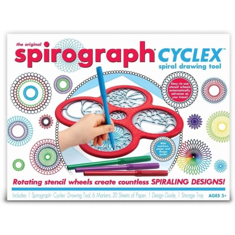 Spirograph Tekenset - Cyclex Tekengereedschap - Spirograph - OneSize - Creatieve Speelset